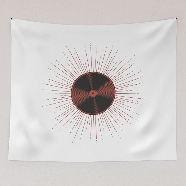 Item preview, Vinyl Record Sun Burst Boho Colors designed and sold by mainsqueezemar.