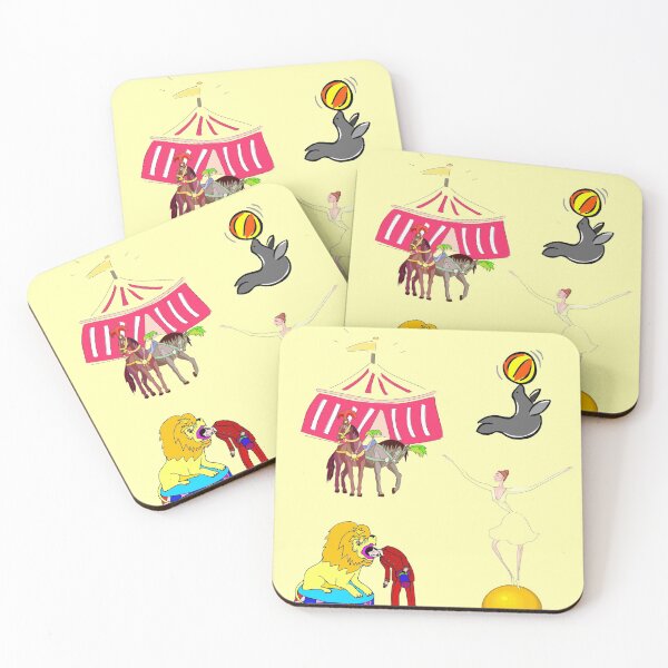 Item preview,  PENNY FARTHING COMIC CIRCUS : Abstract Whimsical Print designed and sold by posterbobs.