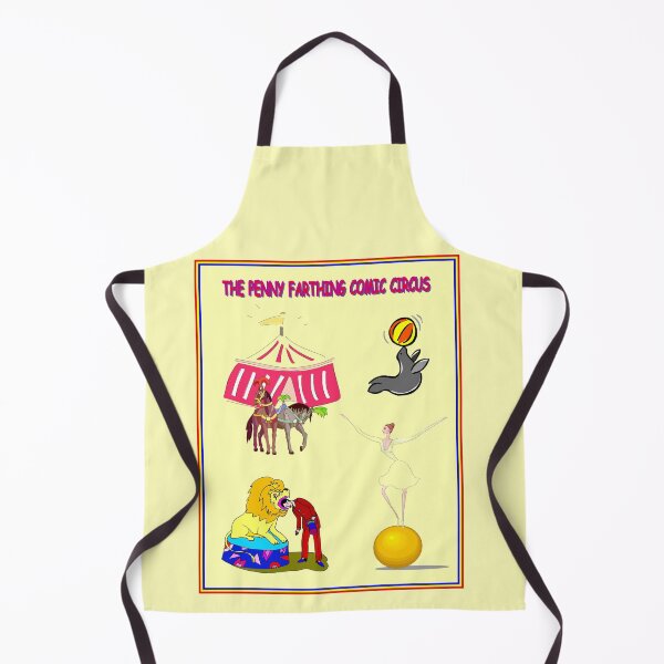 Item preview, PENNY FARTHING COMIC CIRCUS : Abstract Whimsical Print designed and sold by posterbobs.