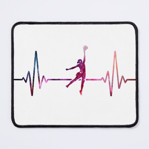 Item preview, Netball Heartbeat galaxy designed and sold by luytkaka.