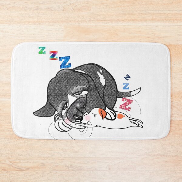 Item preview, feel asleep - cute dogs  designed and sold by Shirley cute art .