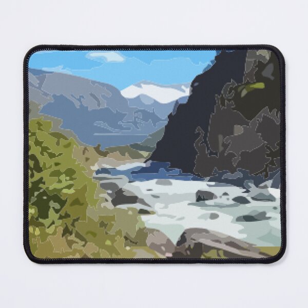 Item preview, Rob Roy Glacier Track Digital Painting designed and sold by Positive Lad.