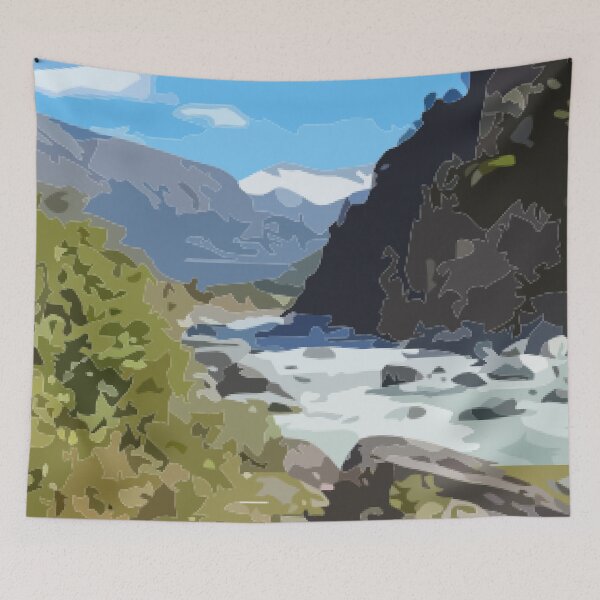 Item preview, Rob Roy Glacier Track Digital Painting designed and sold by Positive Lad.