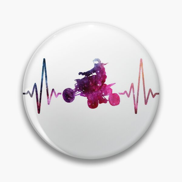 Item preview, Quad Bike Heartbeat galaxy designed and sold by luytkaka.