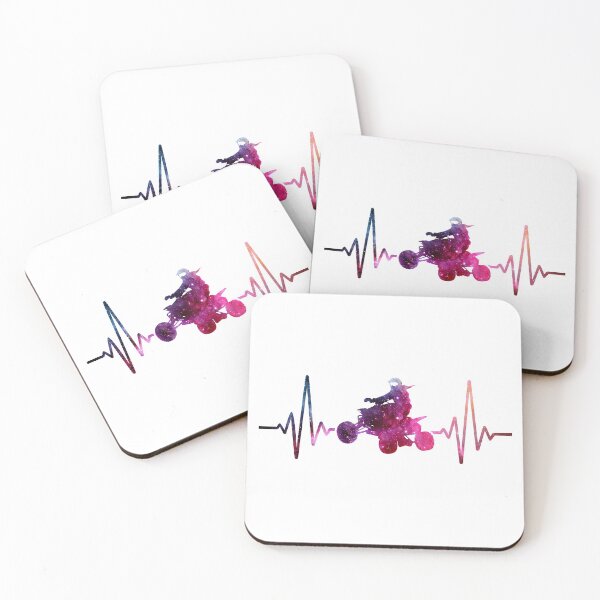 Item preview, Quad Bike Heartbeat galaxy designed and sold by luytkaka.