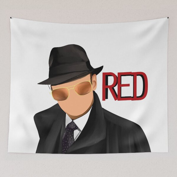 Aperçu de l'œuvre Le dessin de la liste noire de Reddington créée et vendue par BeccaKenDesigns.