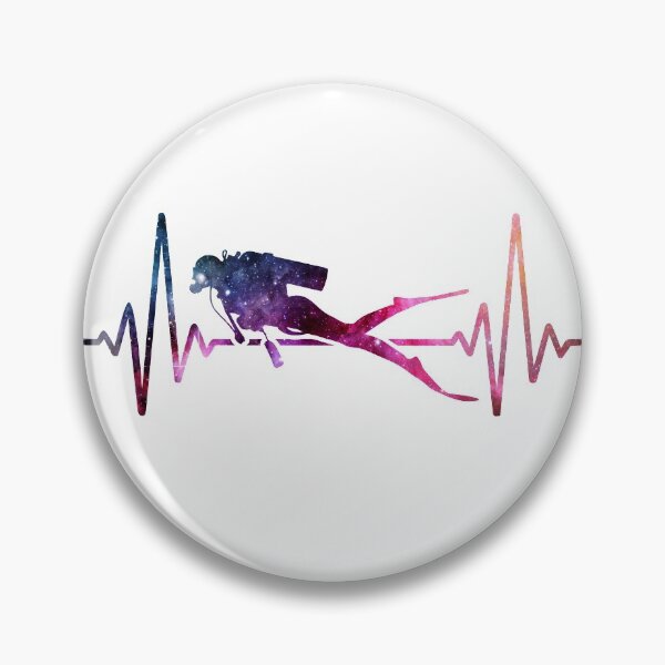 Item preview, Scuba Diving Heartbeat galaxy designed and sold by luytkaka.