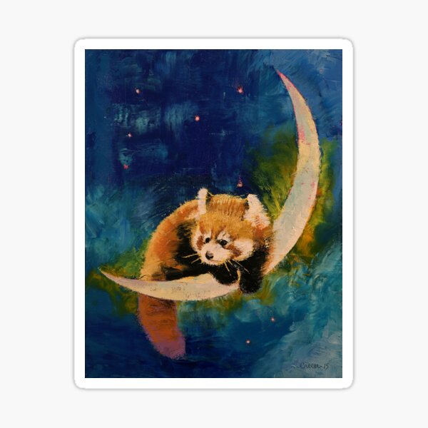Item preview, Red Panda Moon designed and sold by Michael Creese.