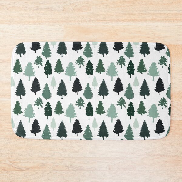 Item preview, Pine Tree Pattern Green designed and sold by Jared Davies.