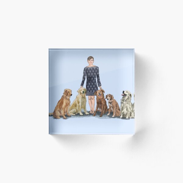 Beebe Dogs Acrylic Block