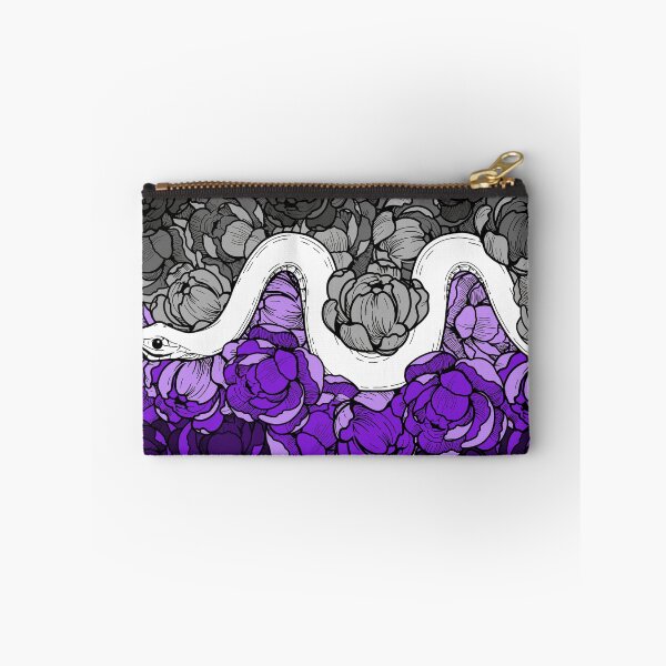Item preview, Asexual Pride Floral Snake Design designed and sold by izzychar.