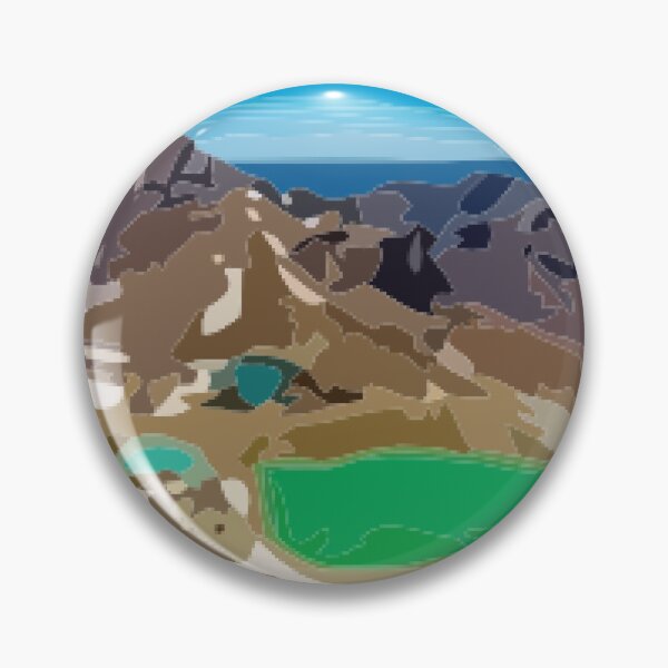 Item preview, Tongariro Alpine Crossing Digital Painting designed and sold by Positive Lad.