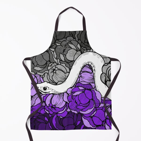 Item preview, Asexual Pride Floral Snake Design designed and sold by izzychar.