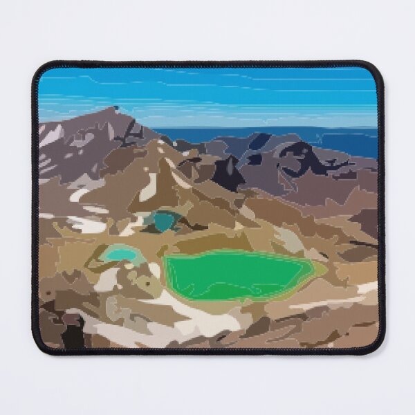 Item preview, Tongariro Alpine Crossing Digital Painting designed and sold by Positive Lad.