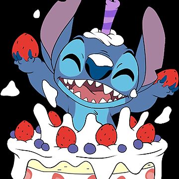 Happy Birthday Stitch  Poster for Sale by dongocoan