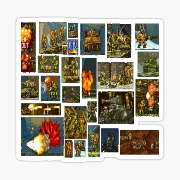 Item preview, Pixelart Metal Slug full box designed and sold by Marcinho1605.
