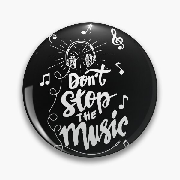 Aperçu de l'œuvre N'arrête pas la musique créée et vendue par NFNTEE.