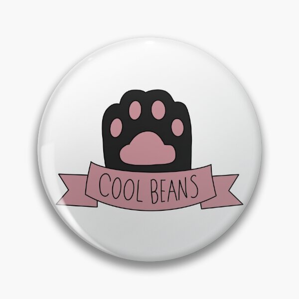 Item preview, cool beans cat paw designed and sold by tinytoebeanz.