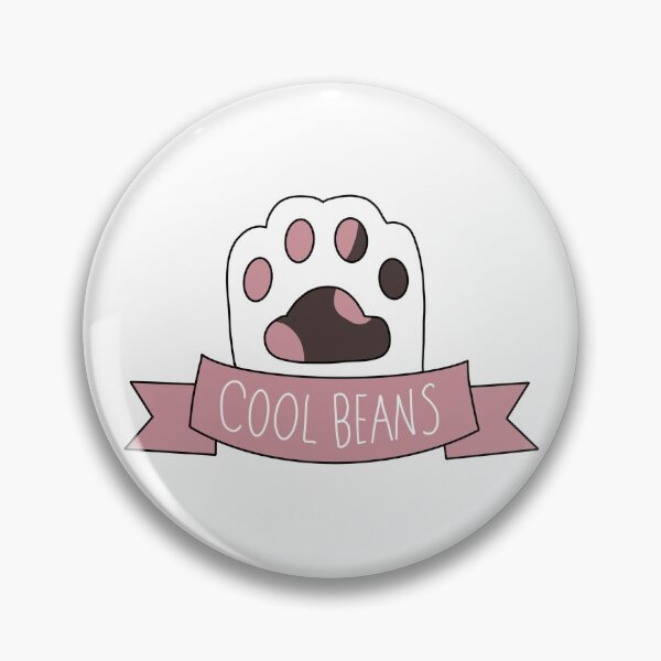 Item preview, cool beans cat paw designed and sold by tinytoebeanz.