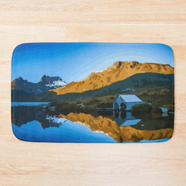 Item preview, Water Reflections of Cradle Mountain Digital Painting designed and sold by Positive Lad.