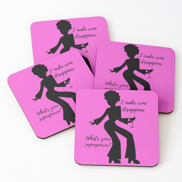 Item preview, I make wine disappear, what's your superpower? designed and sold by E6Designs.