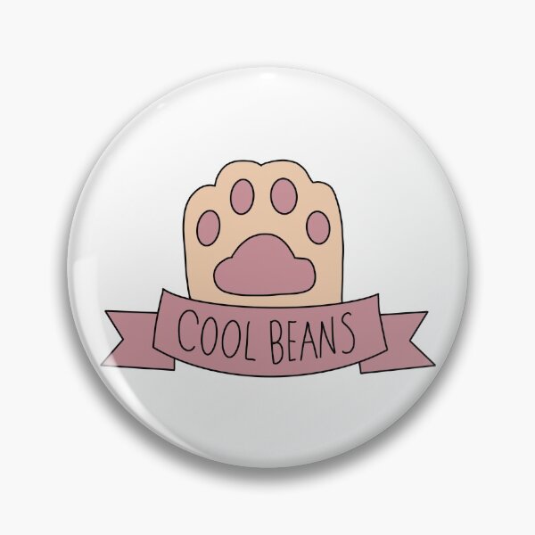 Item preview, cool beans cat paw designed and sold by tinytoebeanz.