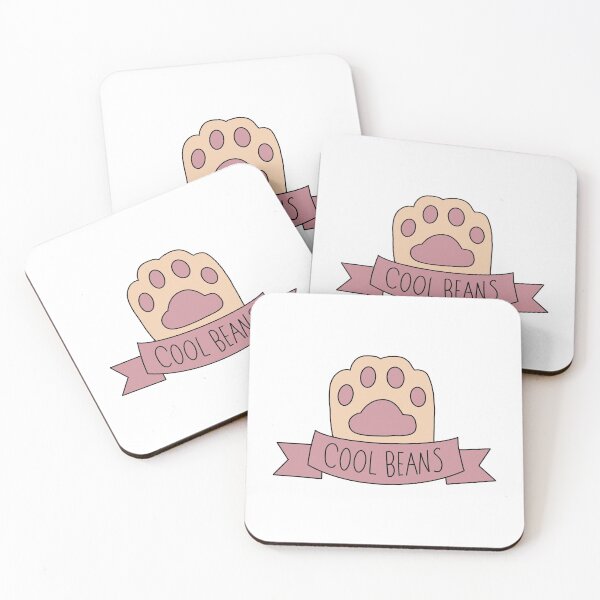 Item preview, cool beans cat paw designed and sold by tinytoebeanz.