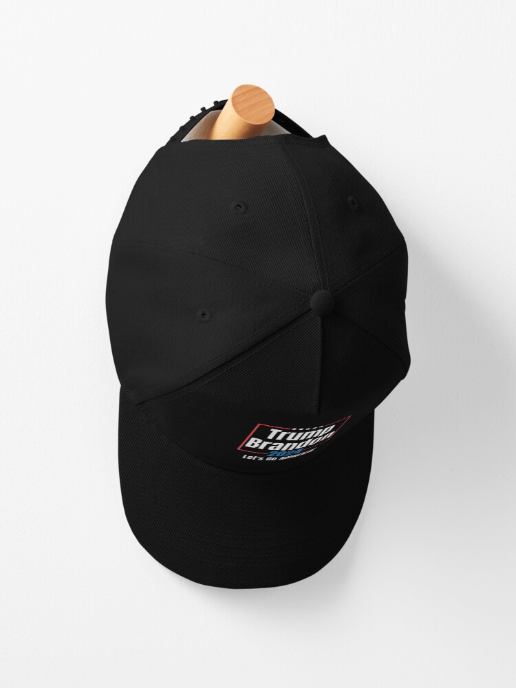 Alternate view of Trump Brandon 2024 Shirt Let's go Brandon Cap