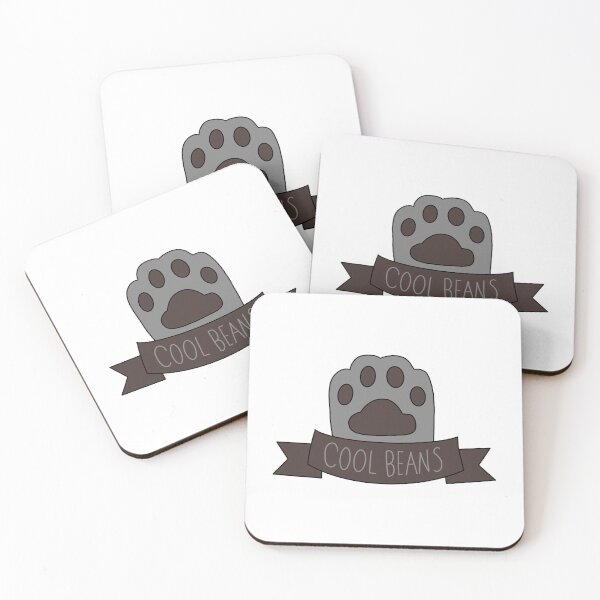 Item preview, cool beans cat paw designed and sold by tinytoebeanz.