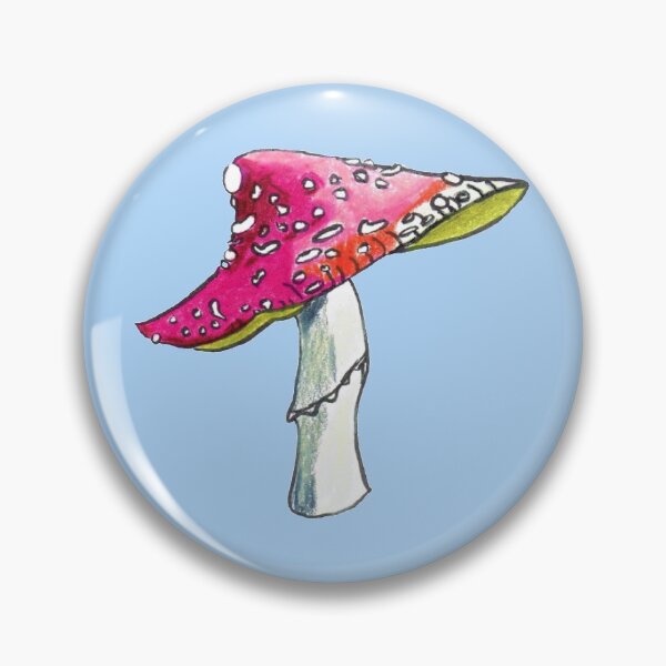 Item preview, Red Toadstool Mushroom designed and sold by VillainousArtCo.