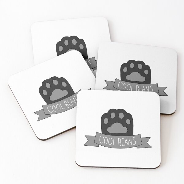 Item preview, cool beans cat paw designed and sold by tinytoebeanz.