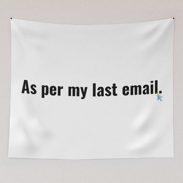 Item preview, As Per My Last Email designed and sold by ShopLizCreates.