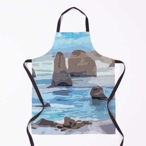 Item preview, 12 Apolstles Great Ocean Road Digital Painting designed and sold by Positive Lad.