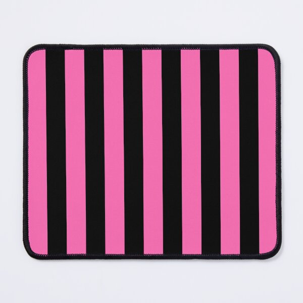 Item preview, Black and Hot Pink Vertical Stripes designed and sold by starrylite.