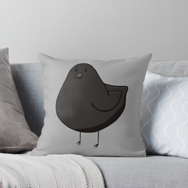 Item preview, Round Black Bird  designed and sold by KaitLouise.