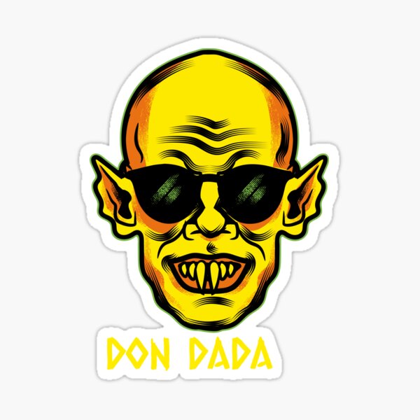 Style d'Halloween de caractère jamaïcain, Don Dada Sticker