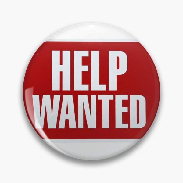 Item preview, Help Wanted, Help Wanted Sign, Red and White Funny Help Wanted Tshirt designed and sold by Nostrathomas66.