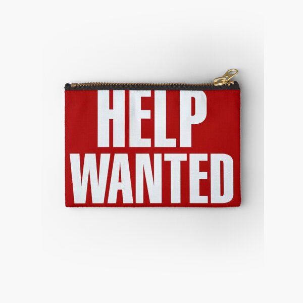 Item preview, Help Wanted, Help Wanted Sign, Red and White Funny Help Wanted Tshirt designed and sold by Nostrathomas66.
