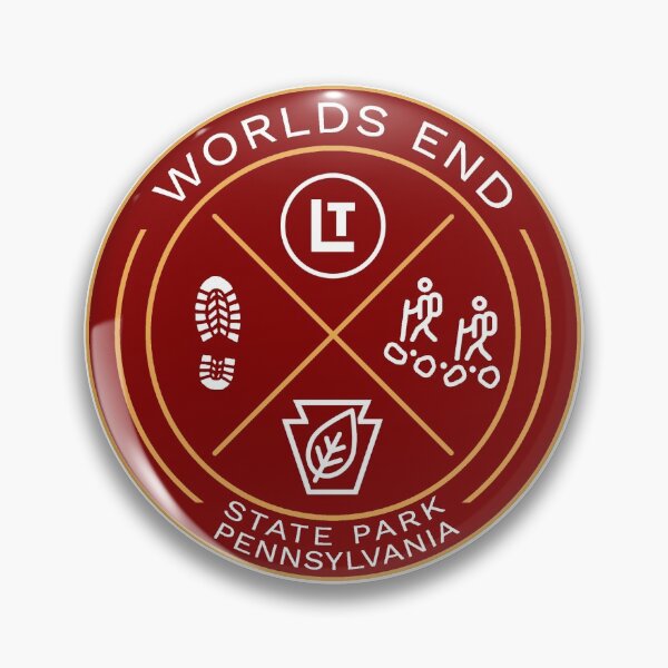 Item preview, Worlds End State Park Heraldic Hiking designed and sold by VanyaKar.