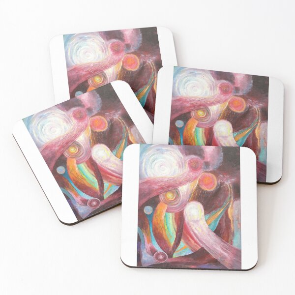 Item preview, Abstract creative universe galaxy stars & planets painting  designed and sold by WilliamJGarrett.