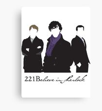 221Believe Canvas Print