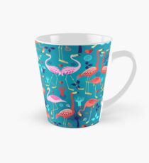 beautiful pattern lovers flamingo Tall Mug