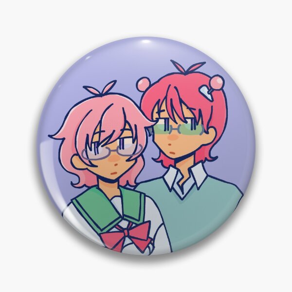 Item preview, saiki kusuo & kuriko (transparent) designed and sold by ohcitron.
