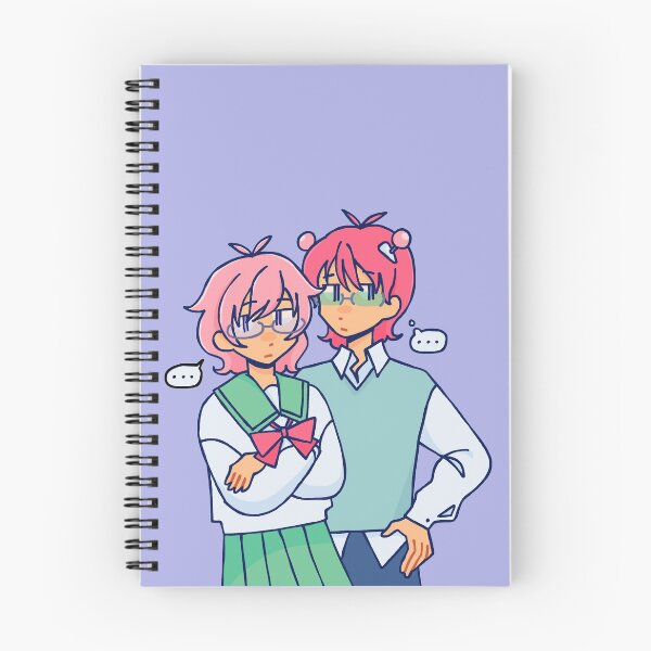 Item preview, saiki kusuo & kuriko (transparent) designed and sold by ohcitron.