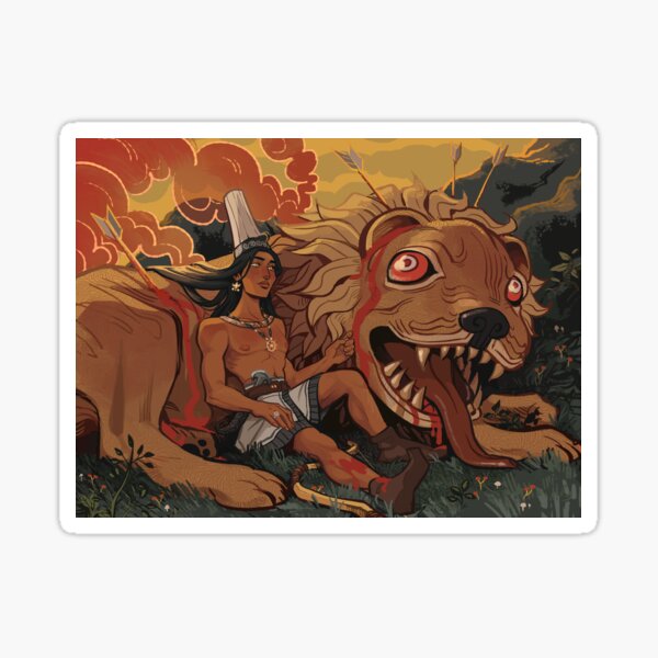 Protector of the Flock Sticker