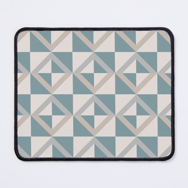 Item preview, Tranquil Checkered Triangle Diamond Pattern designed and sold by weirdAffect.