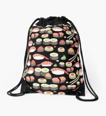 Mochila saco delicioso sushi japonés