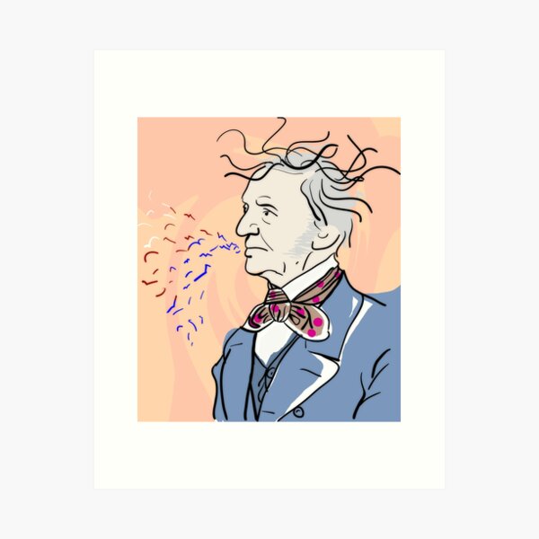 Waking Emerson Art Print