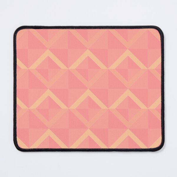 Item preview, Peachy Peach Checkered Triangle Diamond Pattern designed and sold by weirdAffect.