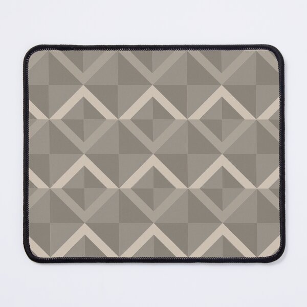 Item preview, Beige Checkered Triangle Diamond Pattern designed and sold by weirdAffect.